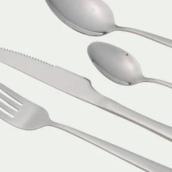 Ménagère Et Coffret Couverts*alinea Ménagère 24 pièces en inox - gris Argenté