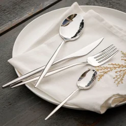 Ménagère Et Coffret Couverts|Couvert De Noël*alinea Ménagère 16 pièces en inox 3mm - Argenté