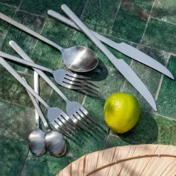 Ménagère Et Coffret Couverts|Couvert De Noël*alinea Ménagère 16 pièces en inox satiné Argenté