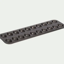 Moule À Gâteau*alinea Moule à 20 madeleines en acier - anthracite Gris