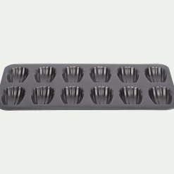 Moule À Gâteau*alinea Moule à 12 madeleines en acier - anthracite Gris