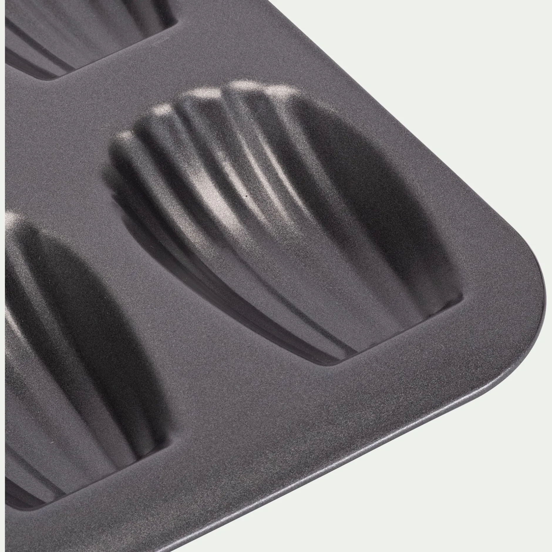 Moule À Gâteau*alinea Moule à 12 madeleines en acier - anthracite Gris