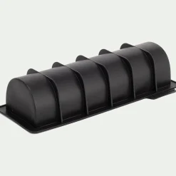 Moule À Gâteau*alinea Moule à bûche lisse en silicone - Noir