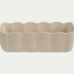 Bocal De Cuisine|Plat À Four*alinea Moule à cake en céramique L28,50cm - écru Blanc