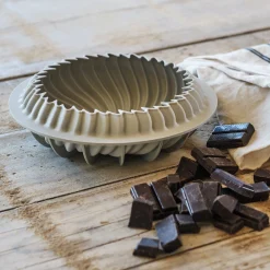 Moule À Gâteau*alinea Moule à gâteau en spirale en silicone platinium D19,5cm - Gris