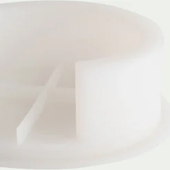 Loisirs Créatifs*alinea Moule sous-verre en silicone - translucide Blanc