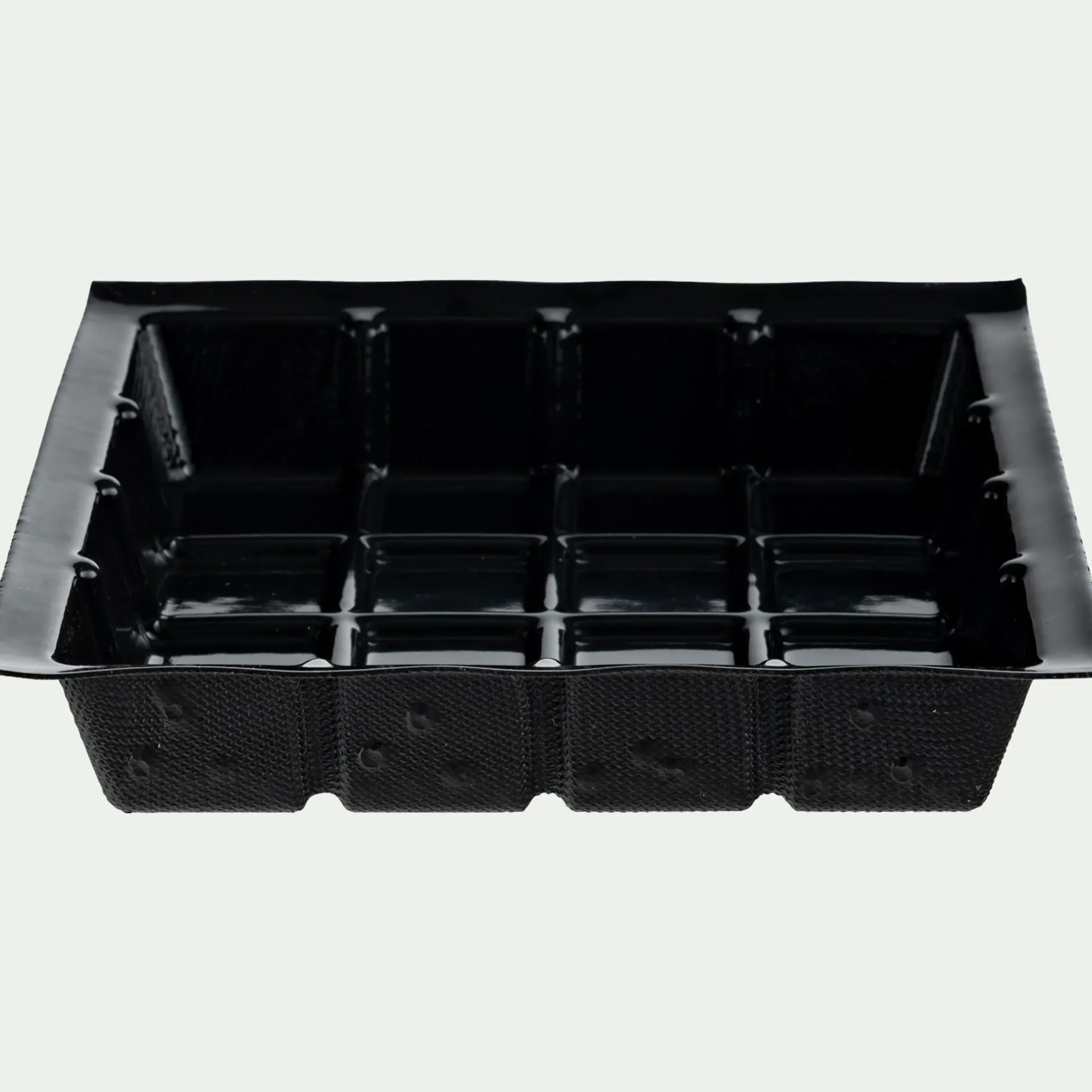 Moule À Gâteau*alinea Moule tablette en fibre de verre et silicone 21x21cm - Noir