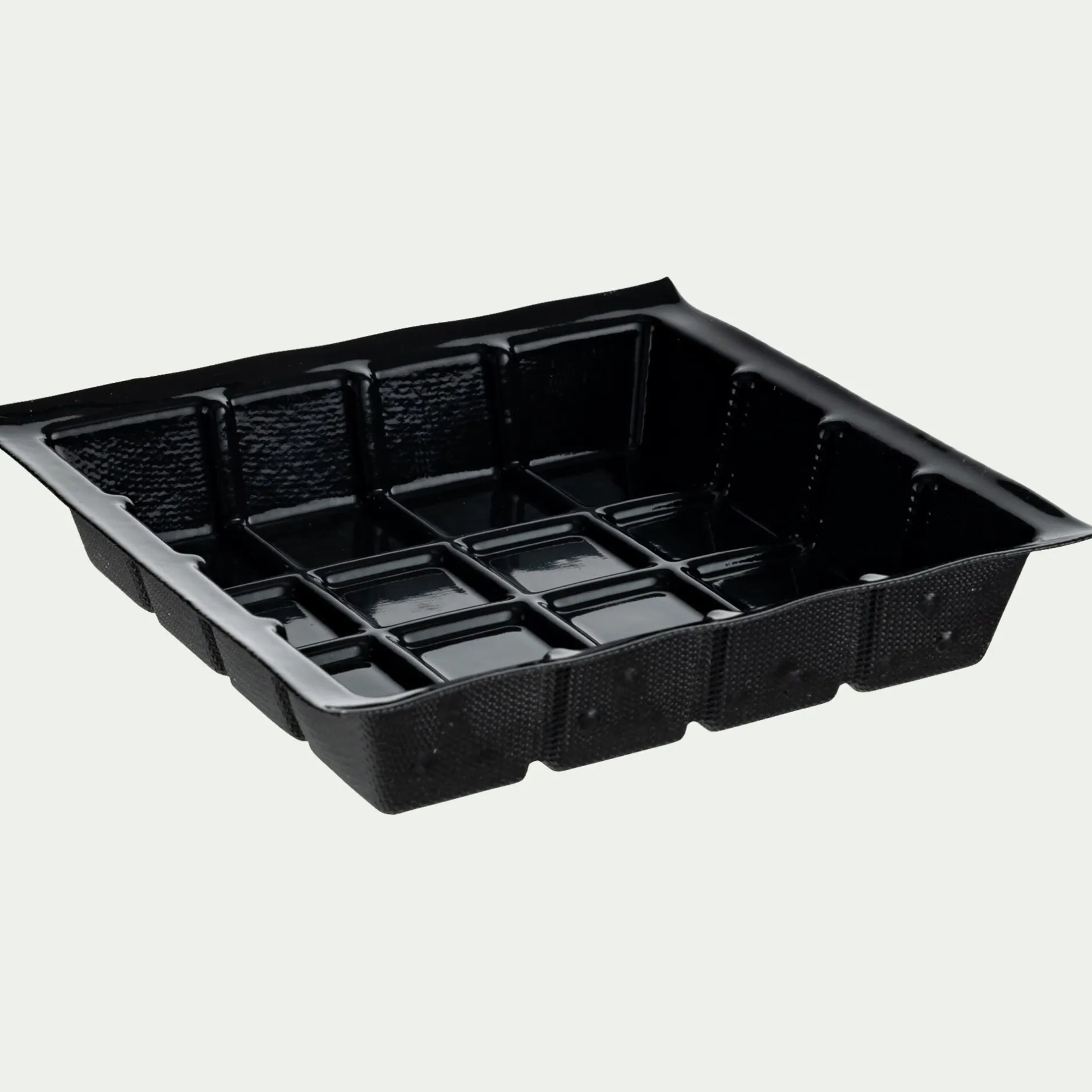 Moule À Gâteau*alinea Moule tablette en fibre de verre et silicone 21x21cm - Noir