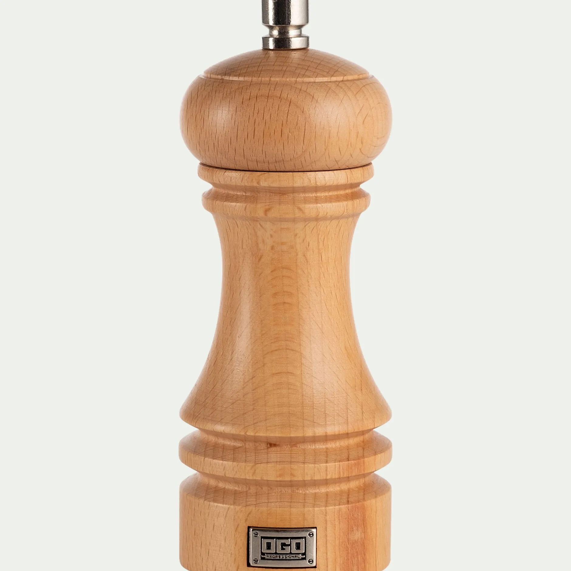 Salière Et Poivrière*alinea Moulin à sel - 15cm Naturel