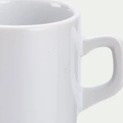 Vaisselle Petit Déjeuner|Tasse Et Mug*alinea Mug en faïence 18,4cl - blanc ventoux