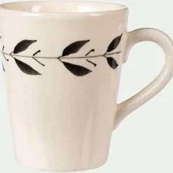 Vaisselle Petit Déjeuner|Tasse Et Mug*alinea Mug en faïence D9,5cm - Blanc