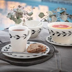 Vaisselle Petit Déjeuner|Tasse Et Mug*alinea Mug en faïence D9,5cm - Blanc