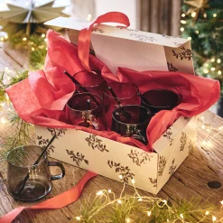 Vaisselle Petit Déjeuner|Tasse Et Mug*alinea Mug en verre 42cl - millepertuis Jaune