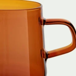 Vaisselle Petit Déjeuner|Tasse Et Mug*alinea Mug en verre 42cl - millepertuis Jaune