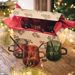 Vaisselle Petit Déjeuner|Tasse Et Mug*alinea Mug en verre 42cl - agave Vert