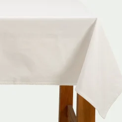 Nappe|Nappe Et Serviette De Noël*alinea Nappe brodée en coton 150x250cm - écru Blanc