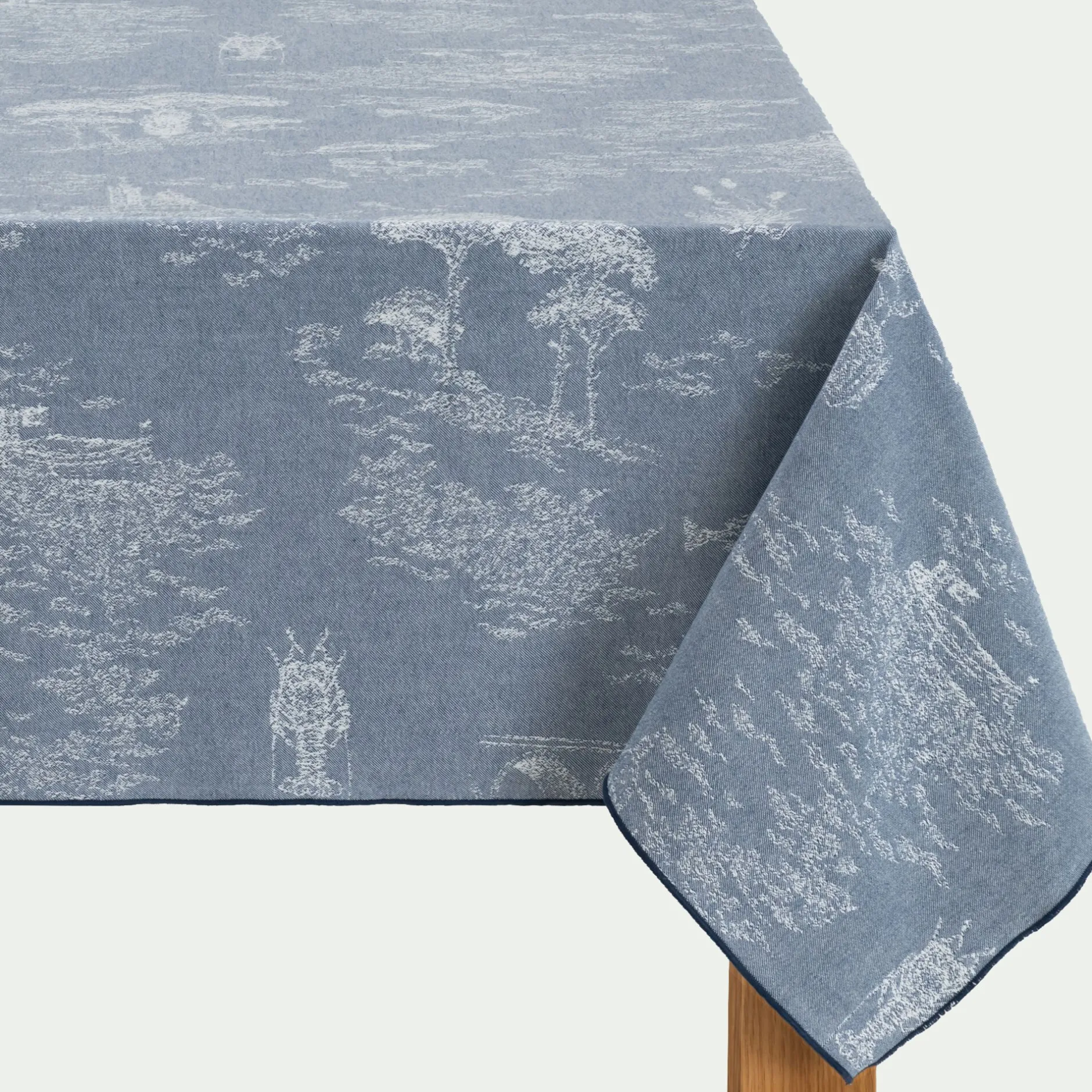 Nappe*alinea Nappe en coton réversible à motifs 150x250cm - Beige