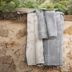 Nappe*alinea Nappe en coton réversible à motifs 150x250cm - Beige