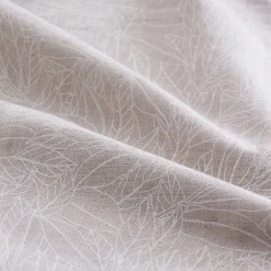 Nappe*alinea Nappe motif laurier en lin et coton - 150x250cm Blanc