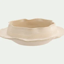 Décoration À Poser*alinea Objet déco à poser en grès D25xH7,5cm - Beige