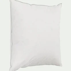 Oreiller & Traversin*alinea Oreiller ferme en plumettes de canard 65x65cm - Blanc