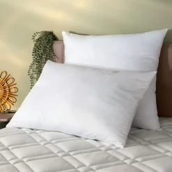 Oreiller & Traversin*alinea Oreiller moelleux en fibres issus de plastique recyclé - 50x70cm Blanc