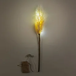 Vase Et Branchage De Noël*alinea Pampa LED électrique H70cm - beige (modèle aléatoire)