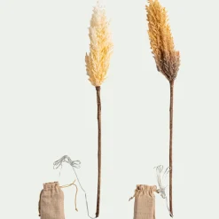 Vase Et Branchage De Noël*alinea Pampa LED électrique H70cm - beige (modèle aléatoire)