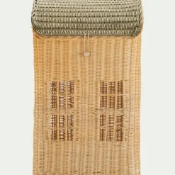 Matelas Enfant|Boîte De Rangement Enfant*alinea Panier à linge maison en rotin H55cm - naturel