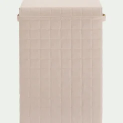 Matelas Enfant|Boîte De Rangement Enfant*alinea Panier à linge pliable en tissu H60cm - beige