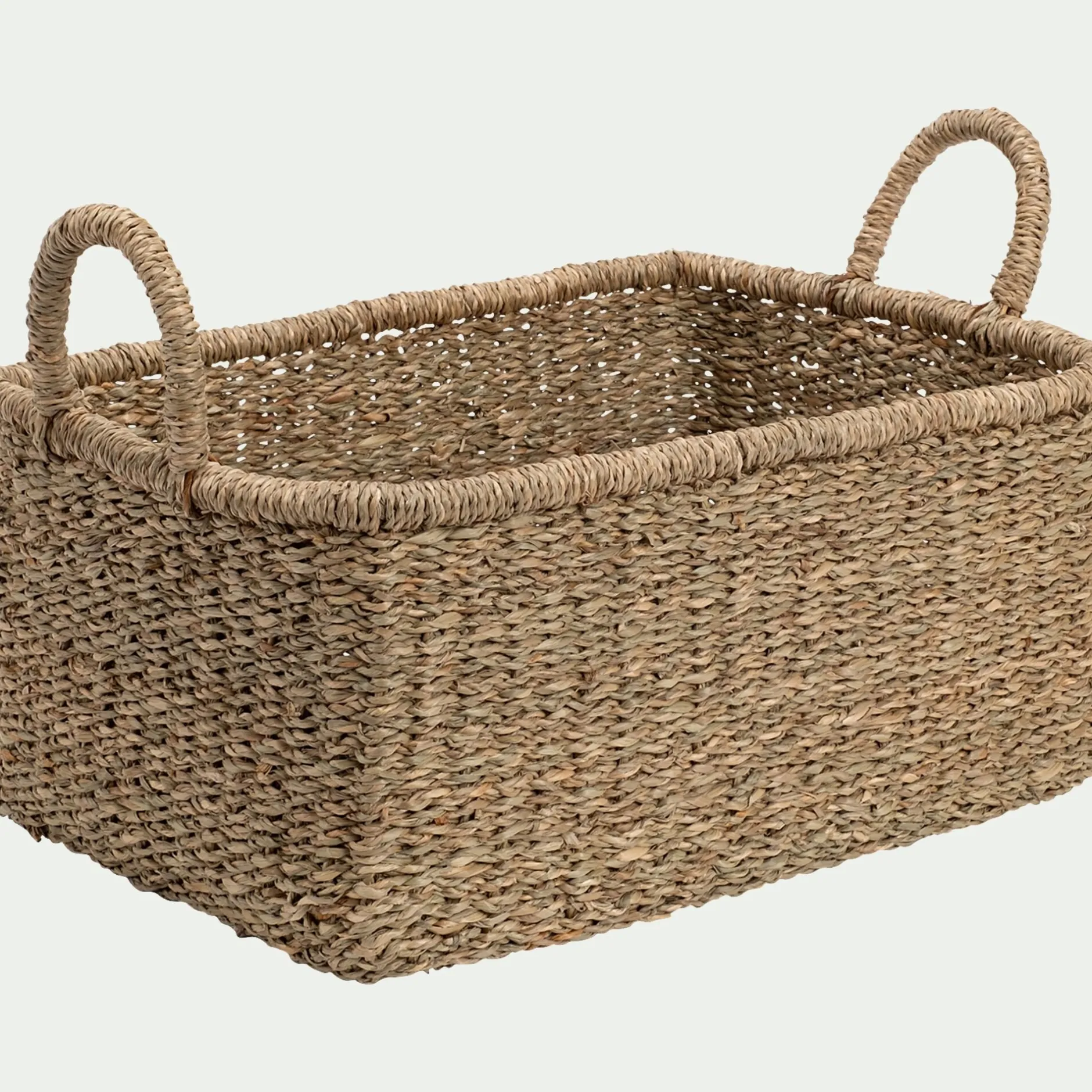Panier*alinea Panier de rangement en jonc de mer H15xL25cm - naturel