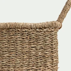 Panier*alinea Panier de rangement en jonc de mer H15xL25cm - naturel