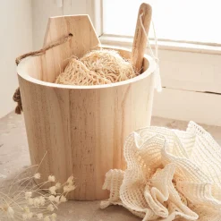 Accessoire De Salle De Bain|Panier De Rangement Salle De Bain*alinea Panier de rangement en pin - Bois clair