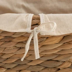 Matelas Enfant|Boîte De Rangement Enfant*alinea Panier en jacinthe d'eau H15xL30cm - naturel