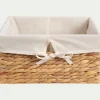 Matelas Enfant|Boîte De Rangement Enfant*alinea Panier en jacinthe d'eau H15xL30cm - naturel