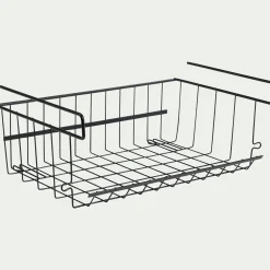 Dressing*alinea Panier filaire en fer galvanisé 36x25cm - gris