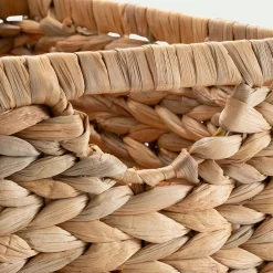 Matelas Enfant|Panier Déco Enfant*alinea Panier ourson en jacinthe d'eau 20x30cm - naturel