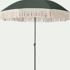 Parasol De Balcon|Parasol Droit*alinea Parasol à franges D180cm - kaki Vert