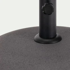 Parasol De Balcon*alinea Parasol à franges et pied de parasol D180cm - kaki Vert