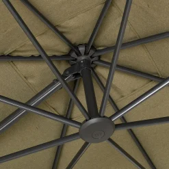 Parasol De Balcon|Parasol Déporté*alinea Parasol déporté en acier et tissu D300cm - Vert