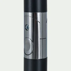 Parasol De Balcon|Parasol Droit*alinea Parasol droit en tissu et métal 200x300cm - Gris