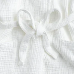 Peignoir*alinea Peignoir en gaze de coton L/XL - optique Blanc