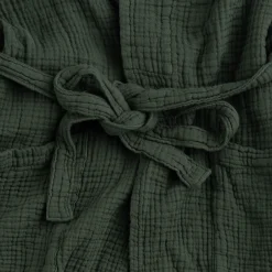 Peignoir*alinea Peignoir en gaze de coton L/XL - cèdre Vert