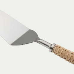 Couvert De Service*alinea Pelle à tarte en rotin - Naturel