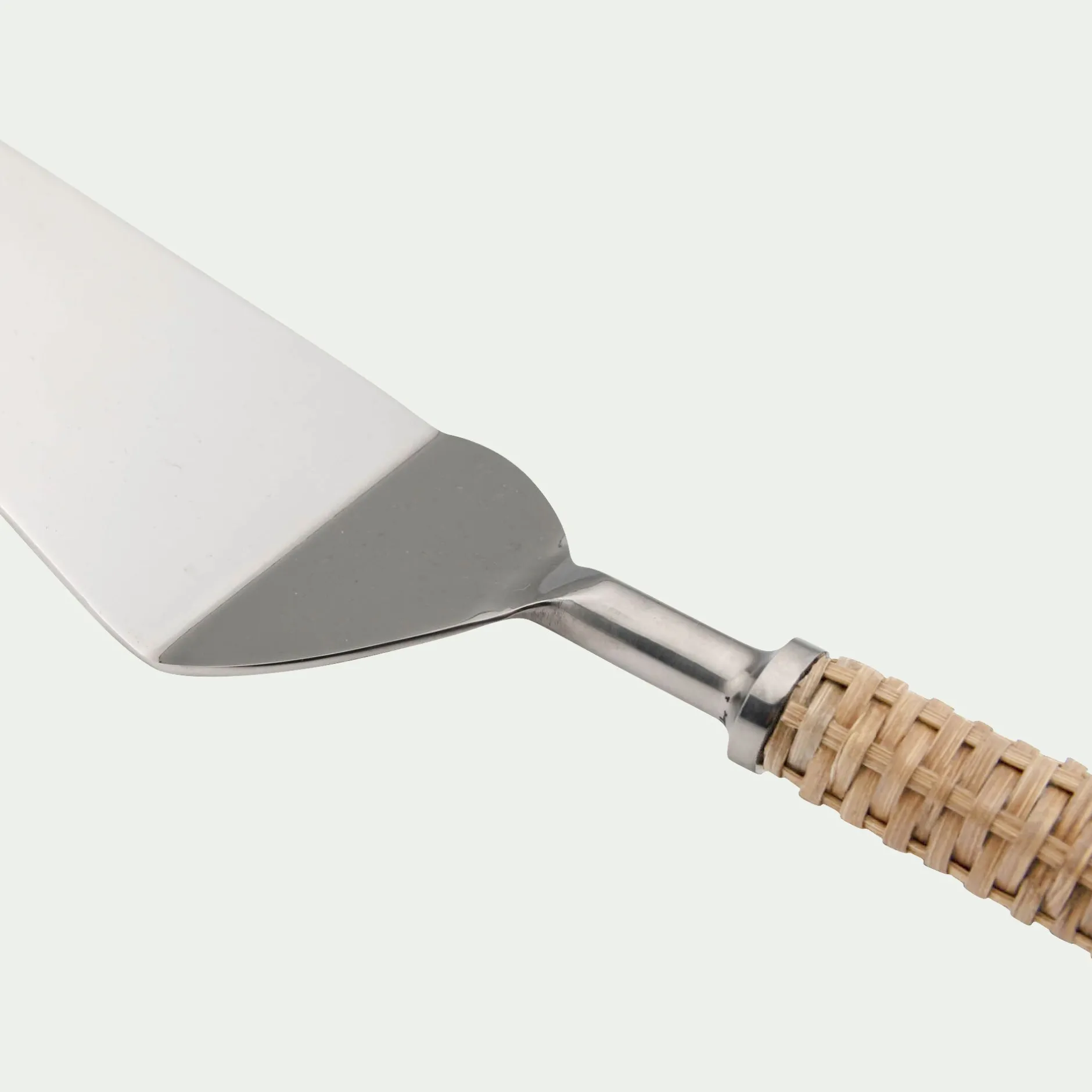 Couvert De Service*alinea Pelle à tarte en rotin - Naturel