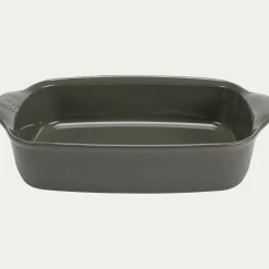 Bocal De Cuisine*alinea Petit plat à four individuel en céramique L30cm - vert cèdre