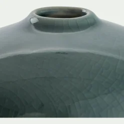 Vase*alinea Petit vase en grès H6,5cm - Bleu