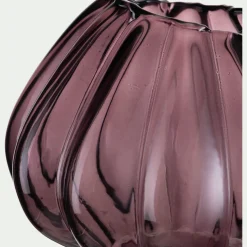 Vase*alinea Petit vase en verre h12,3cm - Violet