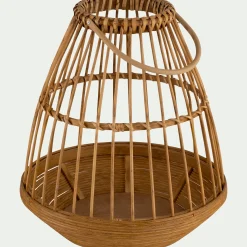 Lanterne|Photophore*alinea Photophore en bambou D28xH32cm - Naturel