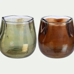 Bougie Et Photophore De Noël*alinea Photophore en verre - (modèle aléatoire) Vert